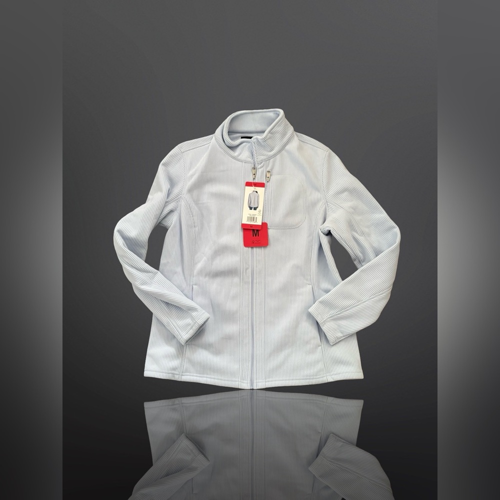 New Andrew Marc Light Blue Jacket Size Medium.